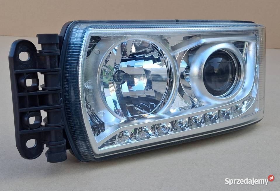 IVECO STRALIS EUROCARGO REFLEKTOR LEWY H7 LED ciężarowe Bieleń