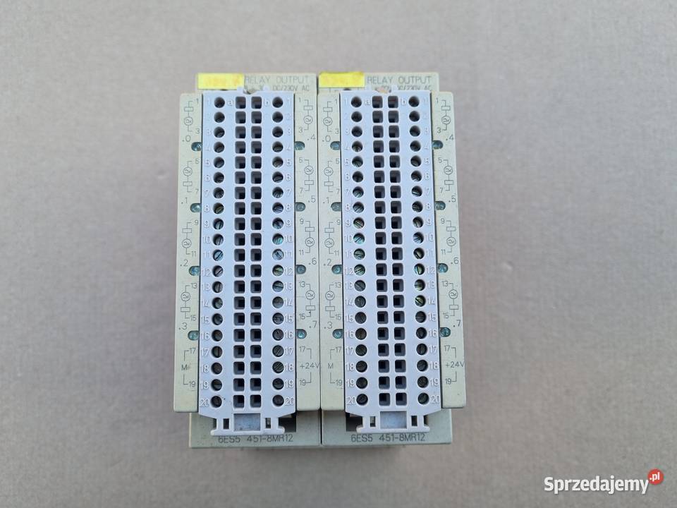 Siemens Simatic S5 6ES5 451 8MR12 dwa moduły i Elbląg