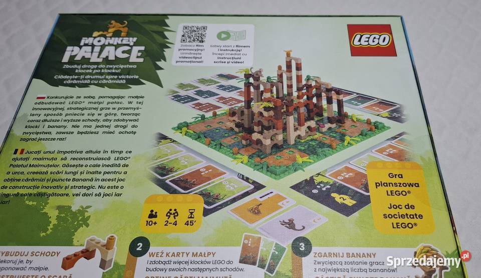 Gra planszowa Małpi pałac Monkey Palace Lego sprzedam