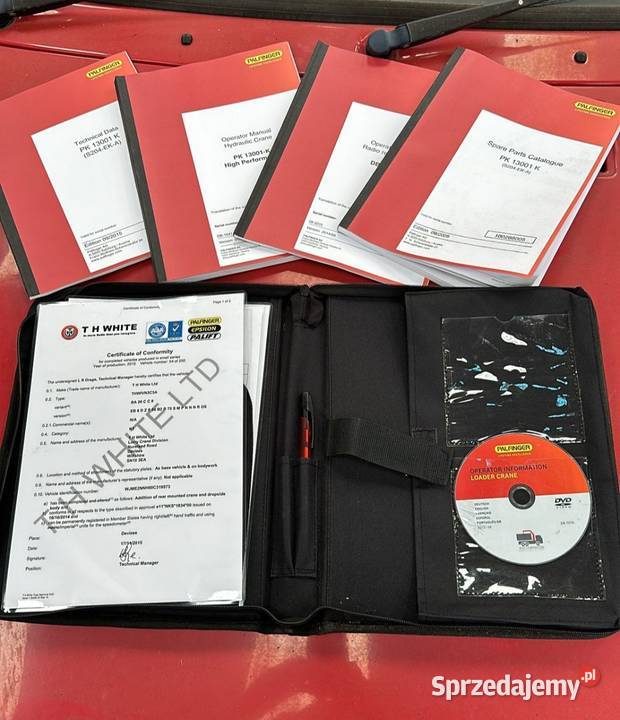 PALFINGER PK13001 K 2015r PILOT Radiowy HDS podkarpackie Łańcut