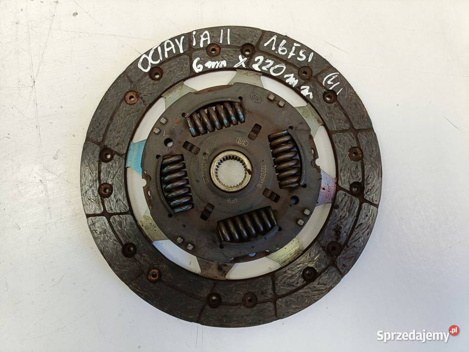 Skoda Octavia II 16 FSI DOCISK TARCZA sprzęgło lubelskie Rudka