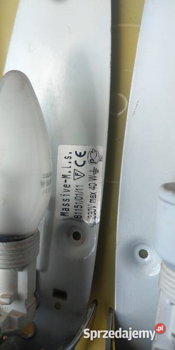 Kinkiety 2 Massive Łódź sprzedam