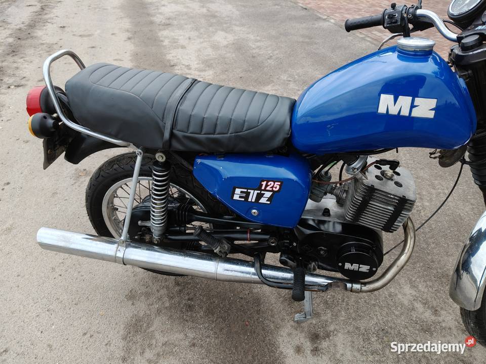 Motocykl MZ ETZ 125 1986r 12v z dokumentami do Kalisz