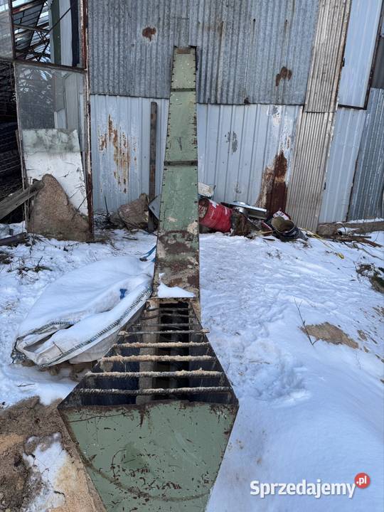 Podajnik trocin 9 m żmijka fi200 Hamech azso 250 Pozostałe Pleszew