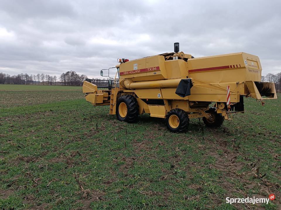 Kombajn zbożowy News Holland Tx34 heder 45m z Poddębice