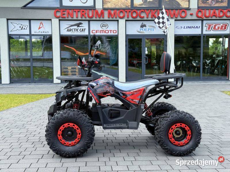 QUAD ELEKTRYCZNY XTR VENOM 1500W60V 11 CZERWONY elektryczny