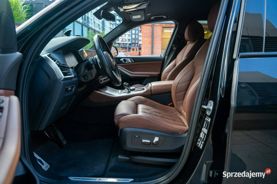 BMW X5 M Sport Aktywny tempomat Hak 21 Salon VAT