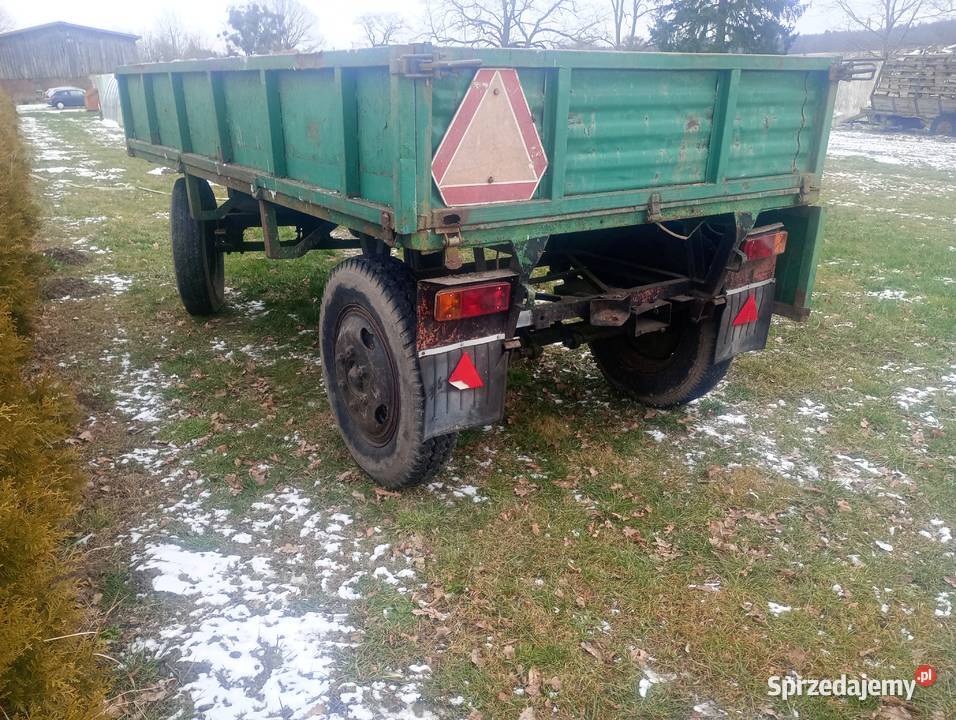 Przyczepa d44a nie wywrotka Maszyny rolnicze Goleniów sprzedam
