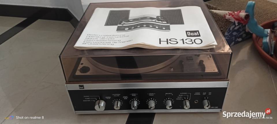 Dual Hs130 gramofon z przedwzmacniaczem i Sędziszów