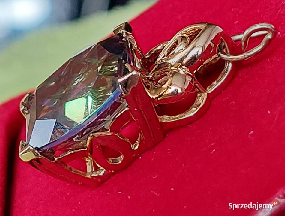 Damski Wisiorek Zawieszka Złoto 417 10k Mistyk Grodzisk Mazowiecki