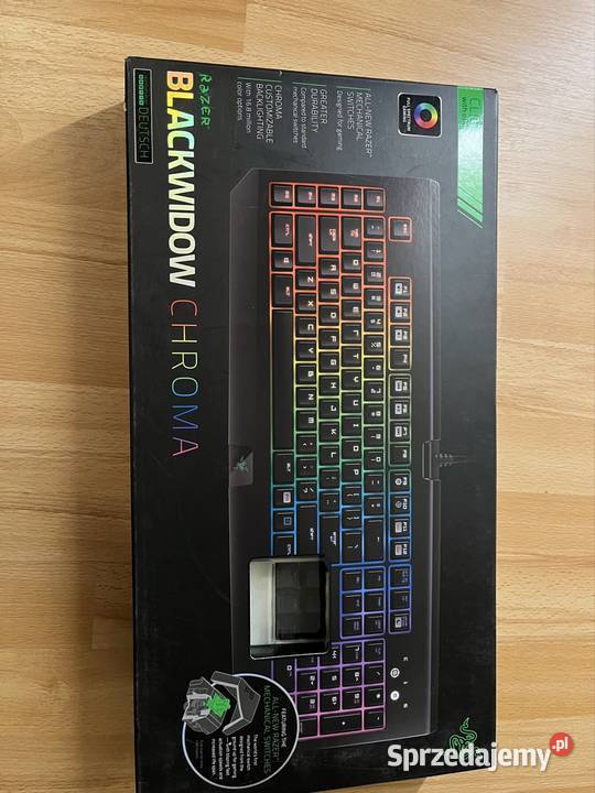 Razer Blackwidow Chroma czarno-biały podkarpackie