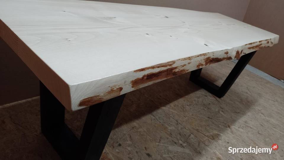 stolik kawowy 150cm drewna stół ława drewniana loft D01