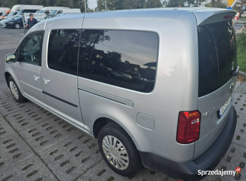 Volkswagen Caddy VW Caddy Long 7 osobowy IV 2015 bluetooth Gdańsk