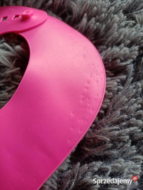 Śliniak silikonowy BabyOno różowy