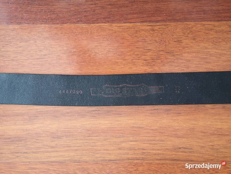 Stary skórzany pas Big Star lata 90 Katowice