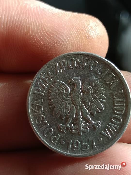 Sprzedam monete 50 groszy 1957 bbc Chełm