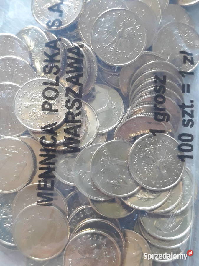 1 Grosz 2009 rworeczek menniczy 100 sztuk