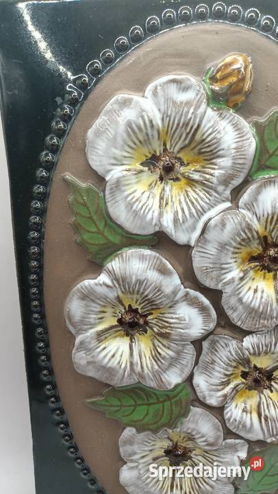 Ceramiczny kafel ścienny zawieszka płytka JIE Zamość