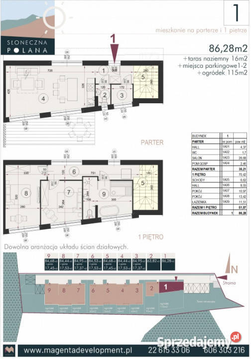 Nowoczesne apartamenty w Szczyrku z widokiem na Nieruchomości Szczyrk