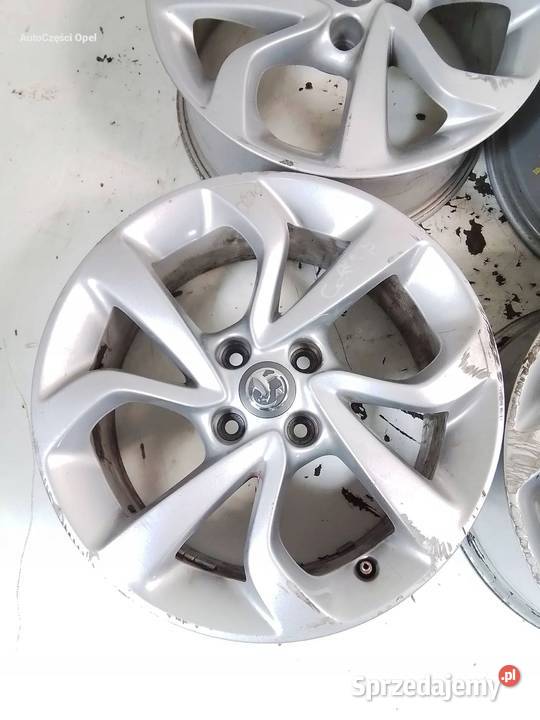 Opel Corsa E FELGI ALUMINIOWE 4X100 R16 6JX16 Średnica 16" lubelskie