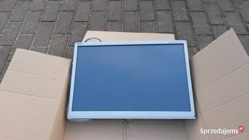 Monitor NEC 224WM AccuSync LCD 22 Monitory i projektory Poznań sprzedam