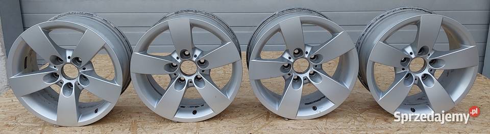 4X FELGA ALUMINIOWA BMW E60 E61 7JX16H2 IS20 Mielęcin sprzedam