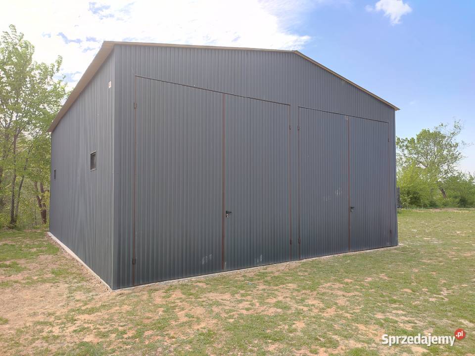 Garaż blaszany 6x6 Magazyn Rolny Garaże Blaszane Tychy