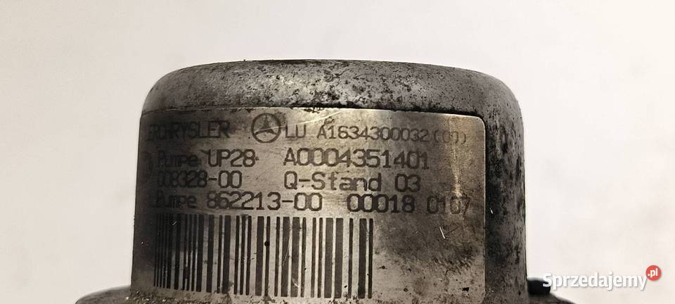 POMPA WTÓRNA POWIETRZA MERCEDES ML W163 kujawsko-pomorskie Lipno