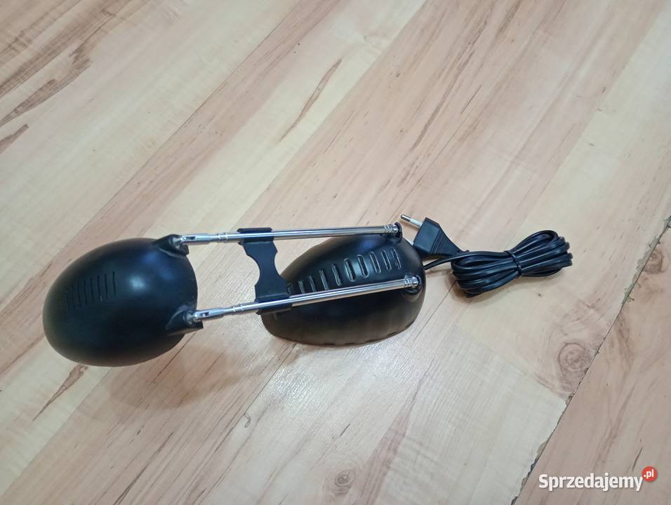lampka lampa biurkowa nocna czarna 50 halogen Szczecin