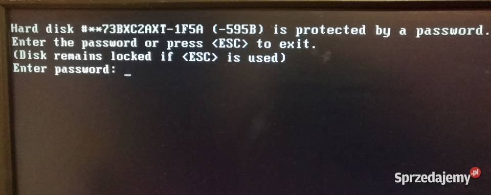 Dysk do laptopa SATA 320GB z hasłem Pojemność 320 mazowieckie Legionowo sprzedam