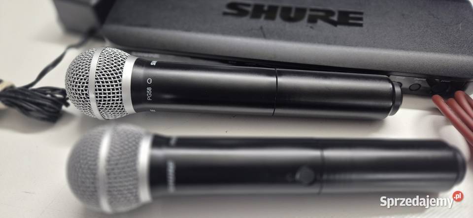 Shure BLX288PG58 zestaw bezprzewodowy podwójny