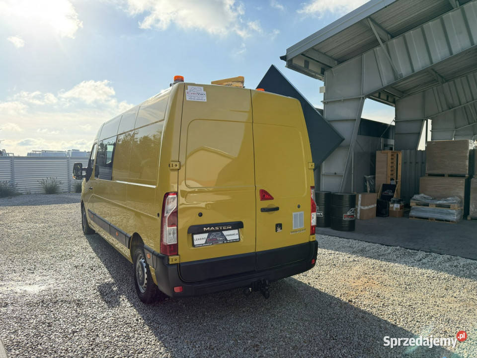 Renault Master L3H2 7 osobowy brygadówka lift żółty Warszawa