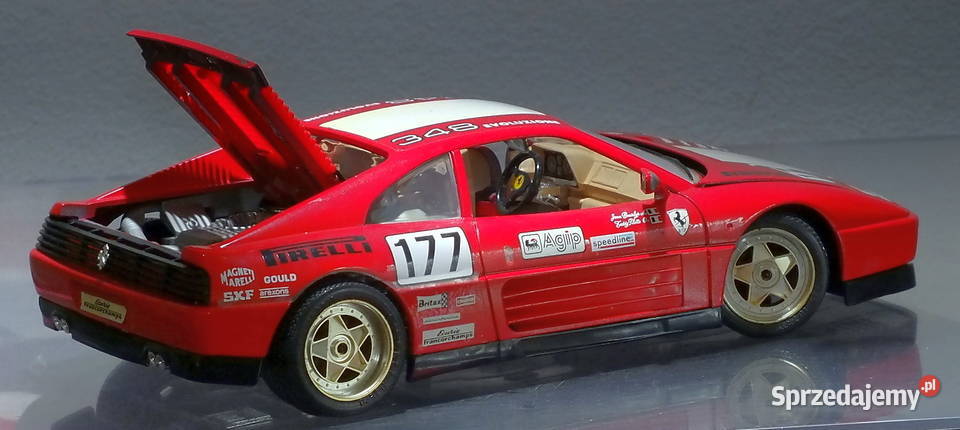 Bburago Ferrari 348 tb Evoluzione 118 Made in Lubin