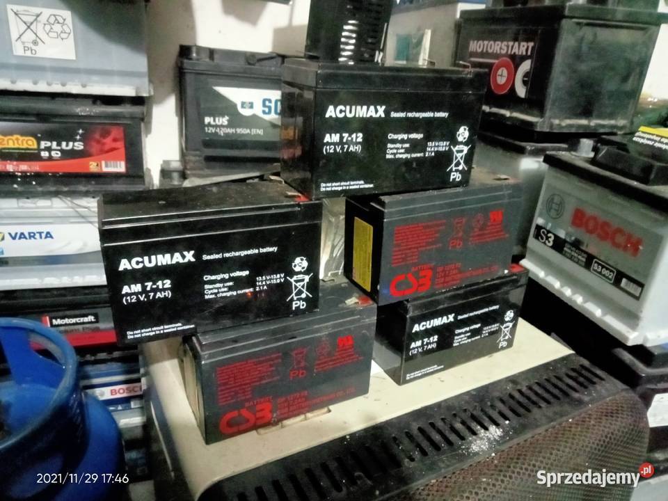 Akumulatory żelowe 12V 72Ah Pozostałe Łódź