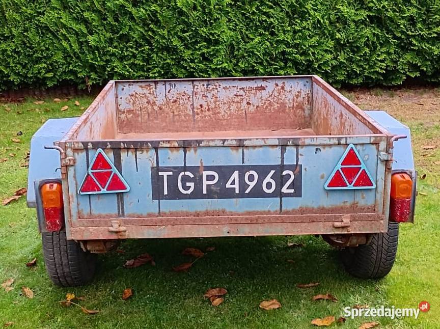 Przyczepa lekka 450 solidna stara szkoła podkarpackie Stalowa Wola