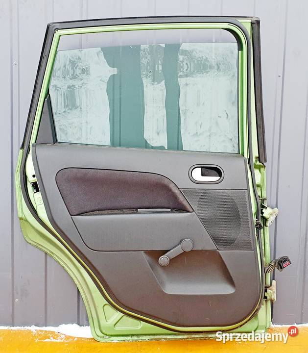 FORD FIESTA MK6 08 DRZWI LEWY TYŁ KOMPLETNE Radom