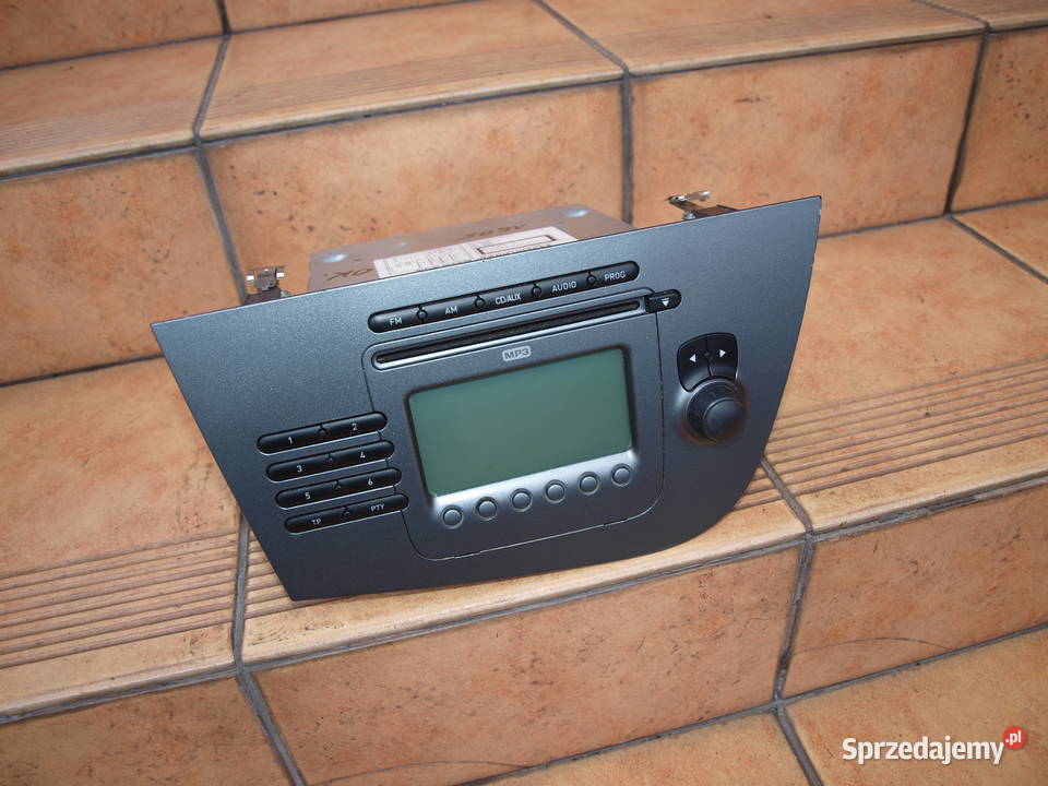 Seat Leon radio CD oryginalne 2005 2012r osobowe Motoryzacja wielkopolskie Kalisz