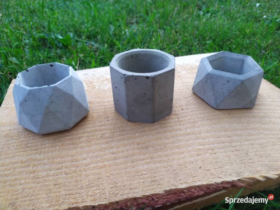 Doniczki betonowe osłonki na suklenty mazowieckie