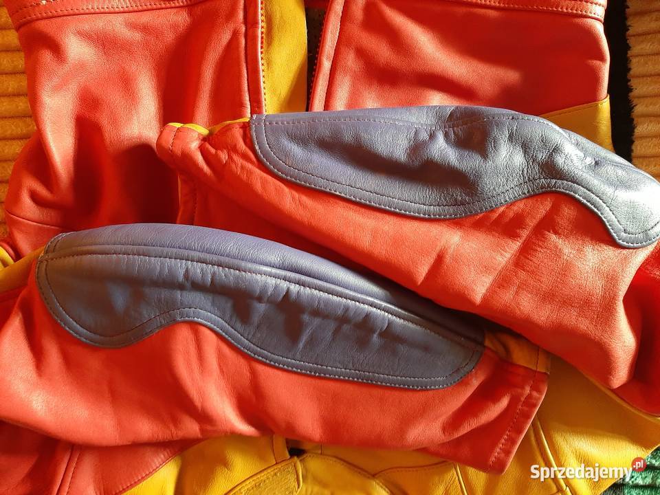 Zestaw komplet motocyklowy damski L skóra łódzkie Łowicz