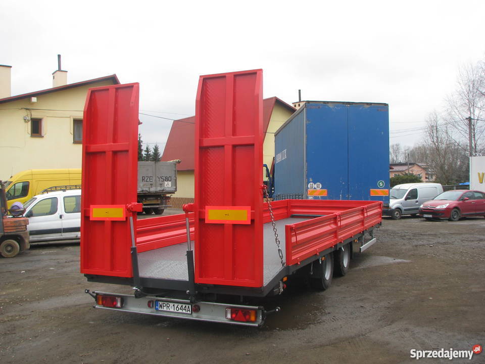 Przyczepa tandem laweta transport 2015 Tyczyn sprzedam