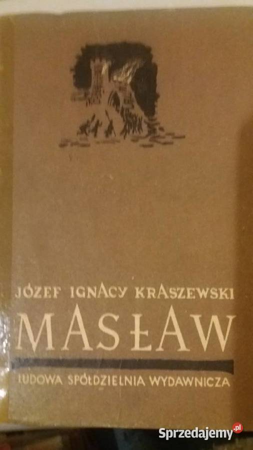 Masław Powieść z XI w historia prezenty Antykwariat mazowieckie