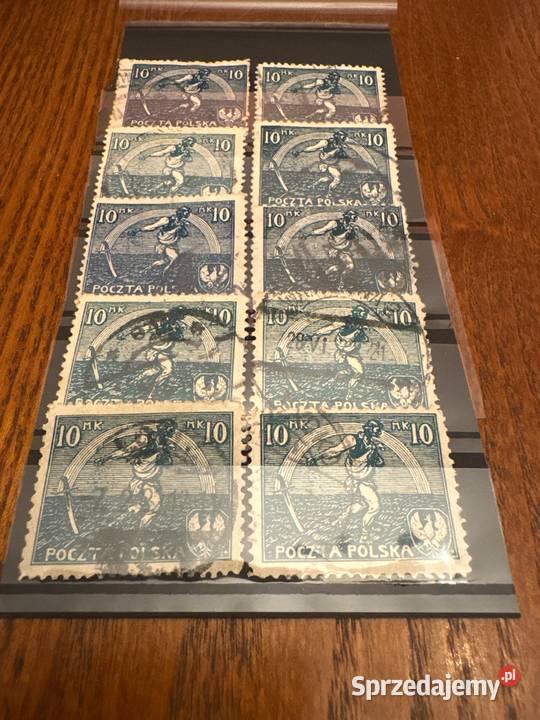 Znaczki 1921 23 Wydanie obiegowe siewca