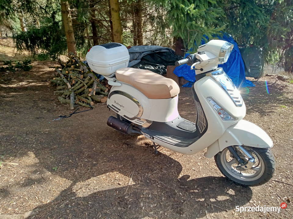 Skuter Retro 50cc 4t Oc Pt Sprawny do poprawek Pozostałe dolnośląskie Chmieleń