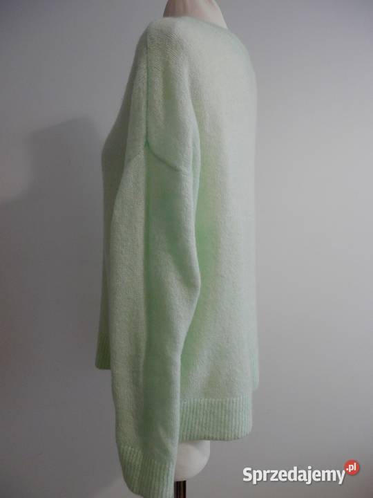 Sweter Wełniany Moherowy Oversize Pastelowy podlaskie Łomża