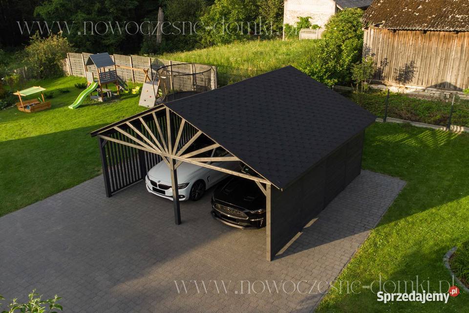 Wiata Samochodowa Carport San Marino XL 6x6 Altany i wiaty Altany i wiaty Poznań