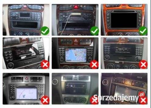Radio 2din Android Mercedes CLK W209 W203 W168 śląskie Ożarowice