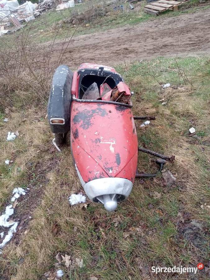 Motocykl panonia z 60 lat z koszem zachodniopomorskie Szczecinek sprzedam