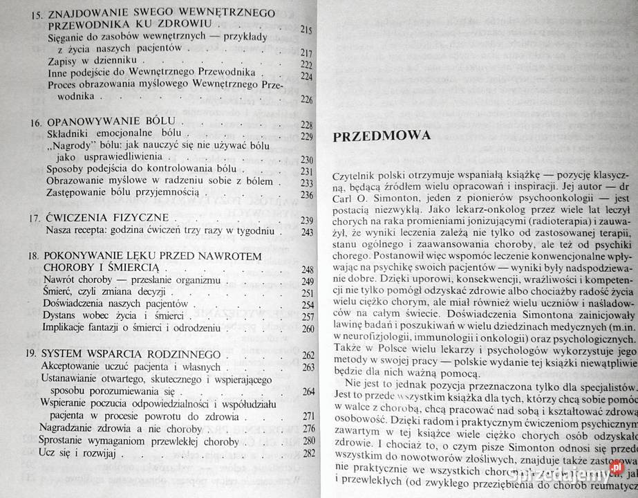 Triumf życia O Carl Simonton lubelskie Chełm