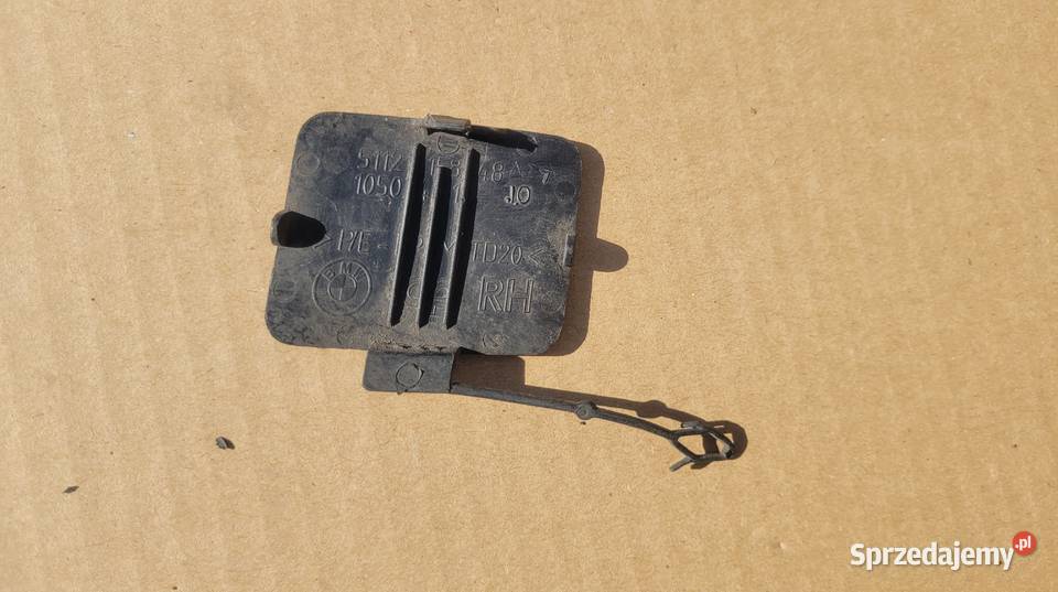 BMW X5 E70 ZAŚLEPKA HAKA PRAWA ZDERZAKA TYŁ osobowe Ruda Śląska