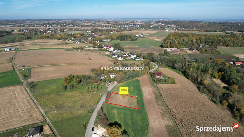 sprzedaży działki 1200m2 Kocmyrzów małopolskie
